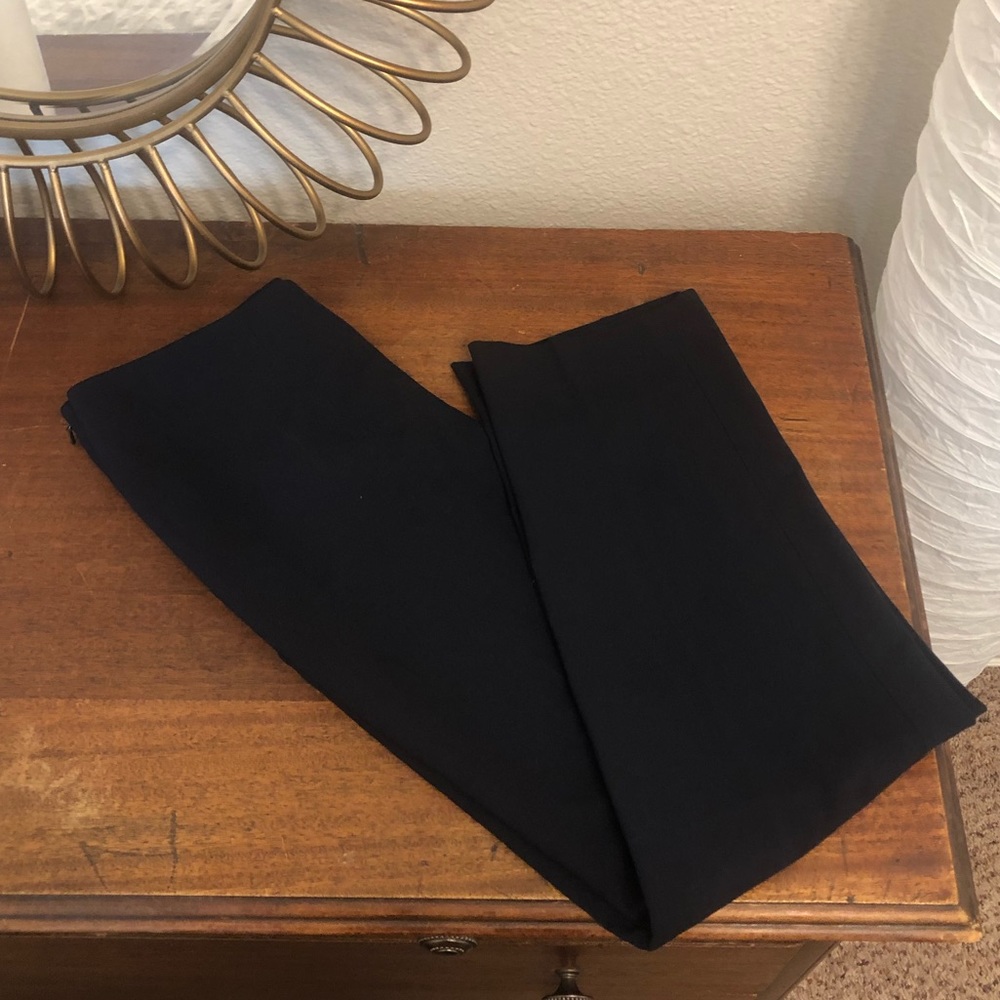Talbots Classic Side Zip Indigo Blue Pants